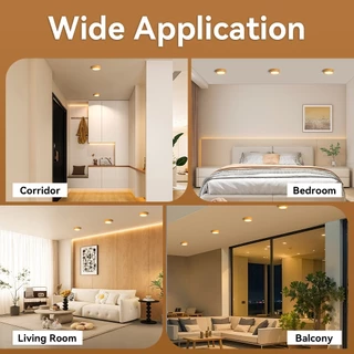 🔥3 สี ไฟดาวน์ไลท์ led โคมไฟติดเพดาน มินิ สปอตไลท์ โคมไฟ 5w 10w 15wโคมไฟเพดาน ตกแต่งห้อง ใช้สำหรับห้องนอนห้องครัว ไฟled