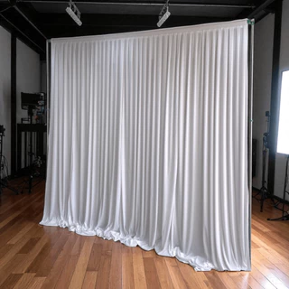 Backdrop ผ้าม่านฉากหลัง 4 ผืน ผ้าฉากหลังไฮเกรดจัดงาน งานแต่ง งานบวช งานพิธีสำคัญ ม่านฉากพร้อมติดตั้ง