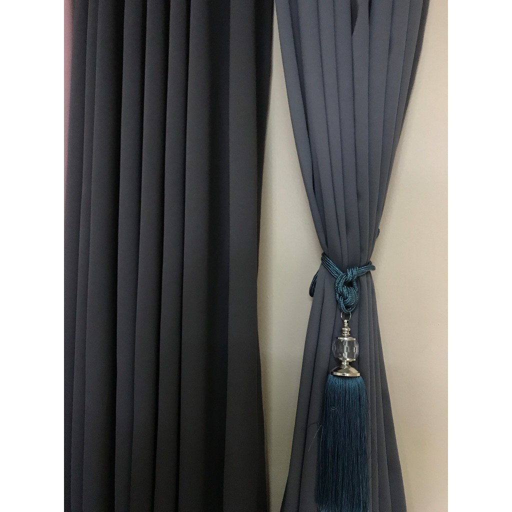 แนะนำ ผ้าม่าน ผ้าม่าน สีเทาเข้ม ม่านกันแสง กันuv ม่านตาไก่ ผ้าม่านกั้นห้อง  ตัดใหม่เตรียมจัดส่งนานกว่าปกติ ราคาพิเศษ มีเก็บเงินปลายทาง