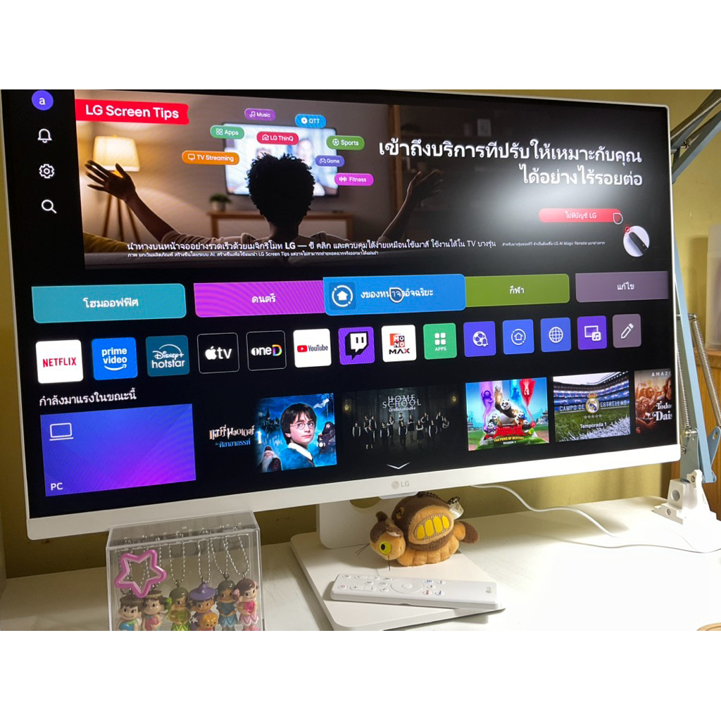 จอมอนิเตอร์ LG MYVIEW 27 INCH 27U511SA-W MONITOR (IPS FHD 100Hz) 🖥️ มอนิเตอร์ จอมอนิเตอร์ จอคอมพิวเต