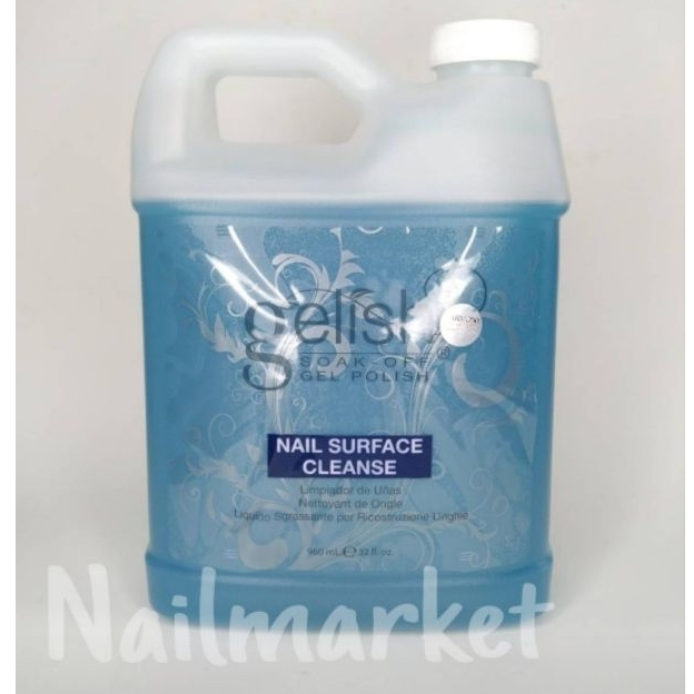 GELISH🇺🇲 น้ำยาเช็ดเล็บ Nail Surface Cleanser ขนาด 960ml. ของแท้นำเข้าจากUSA