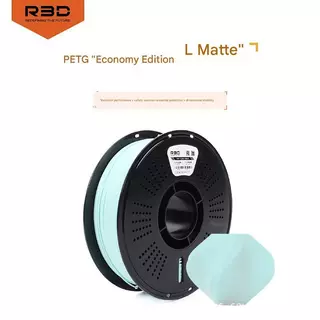 พาสเทล-เนื้อด้าน Matte PETG Filament R3D เส้นพลาสติก filament 1.75mm 1kg พร้อมส่ง R3D คุณภาพสูง แข็งแรง ทนทาน