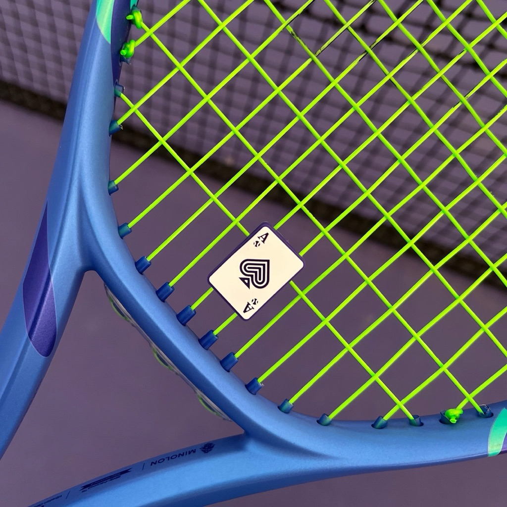 [พร้อมส่ง] Dropshot tennis dampener กันสะเทือน ไม้เทนนิส ลาย Ace spade