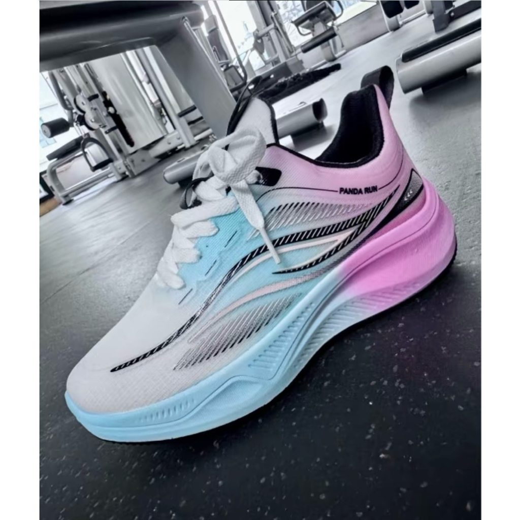 Panda Run02 แบรด์คนไทย ไซส์43  มือ2 ใส่ครั้งเดียวใหม่มากๆๆๆ รองเท้ากีฬาแบบลำลอง วิ่งออกกำลังกายใส่เท