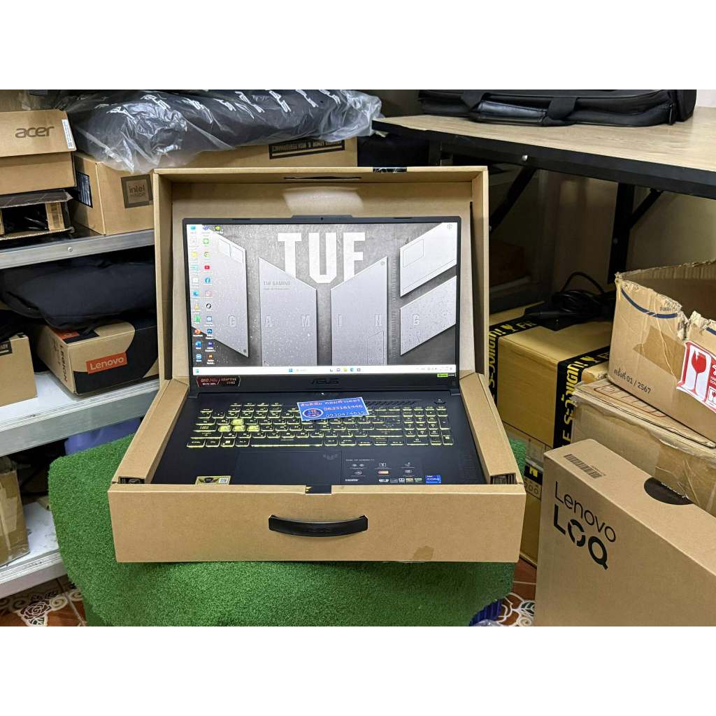 #17.3 #RTX4060 & #i7-12700H #240Hz 2K  Asus TUF Gaming F17