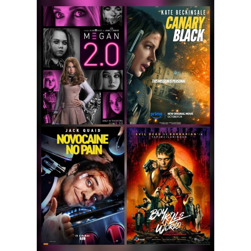 Blu-ray+DVD รวม4ใน1 M3GAN 2.0 (2025) เมแกน 2.0