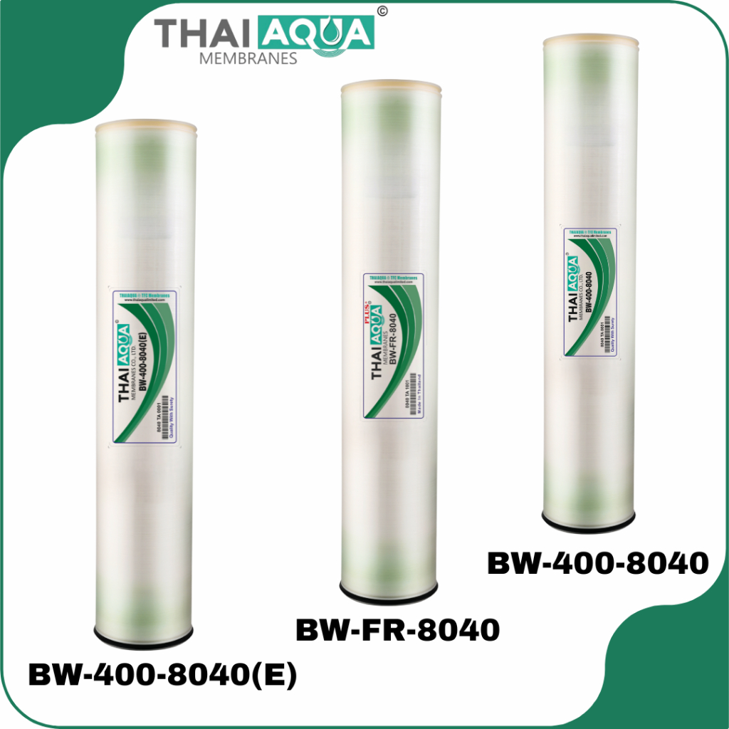 ไส้กรองเมมเบรนRO Thai aqua รุ่น BW-400-8040 , BW-400-8040(E) , BW-FR-8040