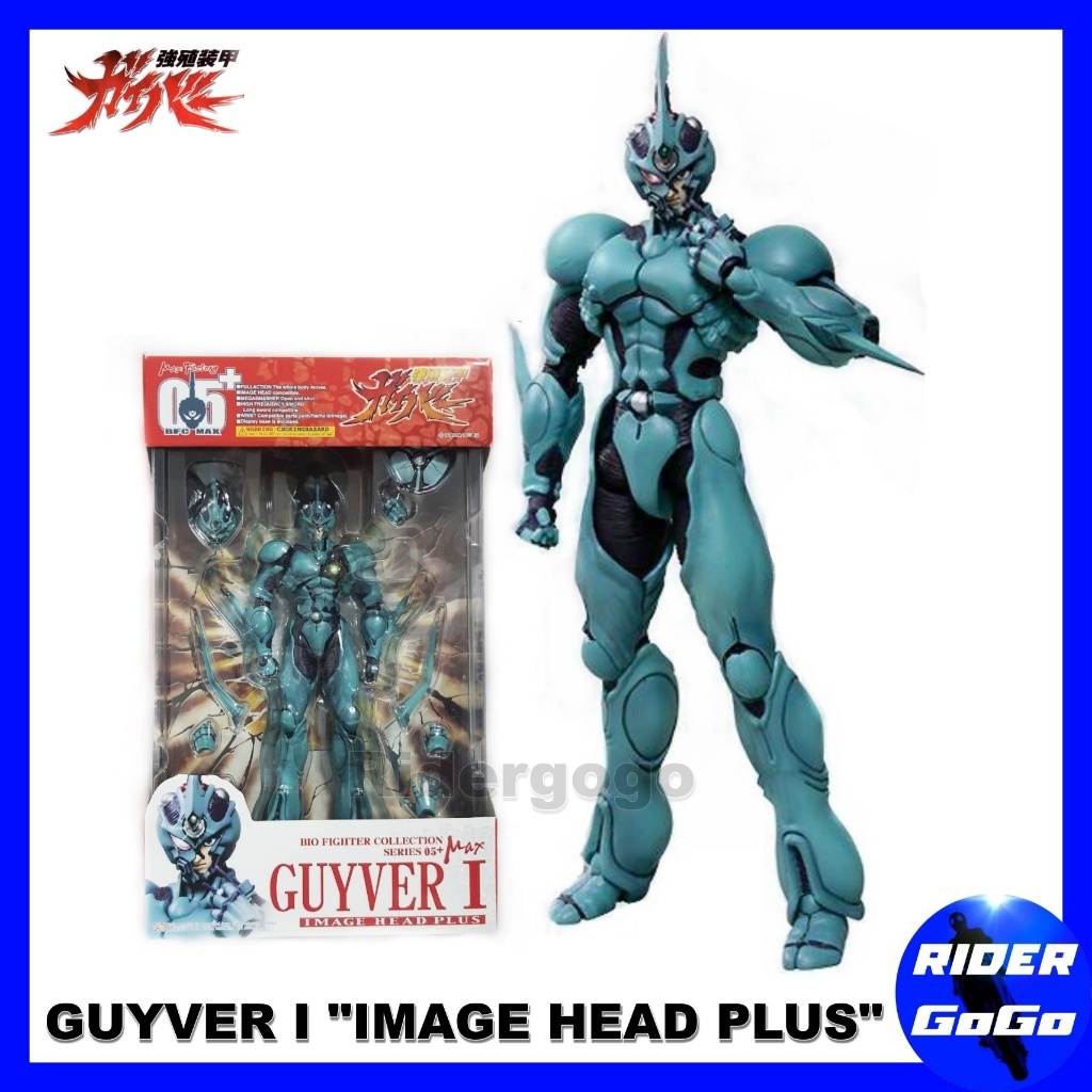 โมเดล กายเวอร์ 1 BIO FIGHTER COLLECTION MAX 05+ GUYVER I "IMAGE HEAD PLUS" MAX FACTORY ของแท้