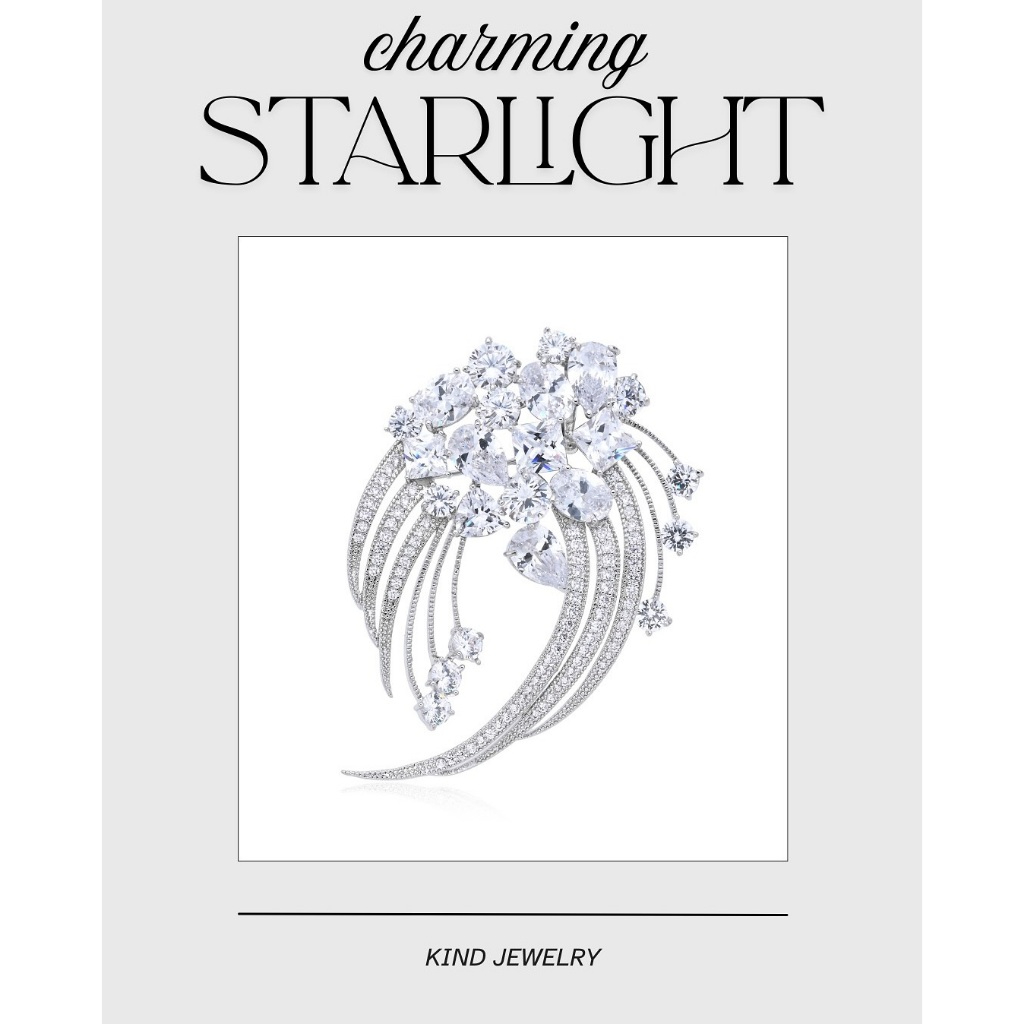 Kind Jewelry เข็มกลัด STARLIGHT BROOCH