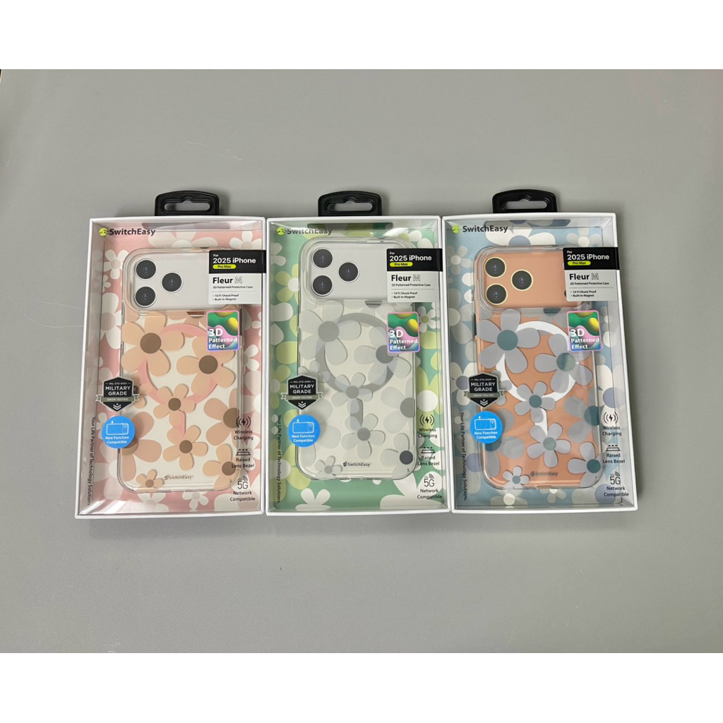 “พร้อมส่ง” เคสSwitch Easy ดอกไม้ แม่เหล็ก i17/17Pro/17Air/17Promax