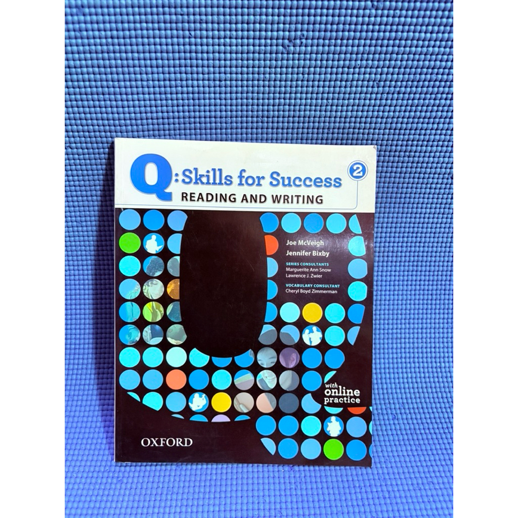 Q:Skills for Success Reading and Writing Oxford ไม่มีจดมือ2ตำหนิสันข้าง