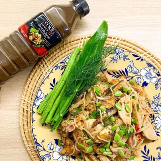 tummour"ตำมั่ว" น้ำปลาร้าต้มสุกปรุงรส สูตรต้นตำรับ น้ำปลาร้าตำมั่ว ปลาร้าตำมั่ว 500 มล.