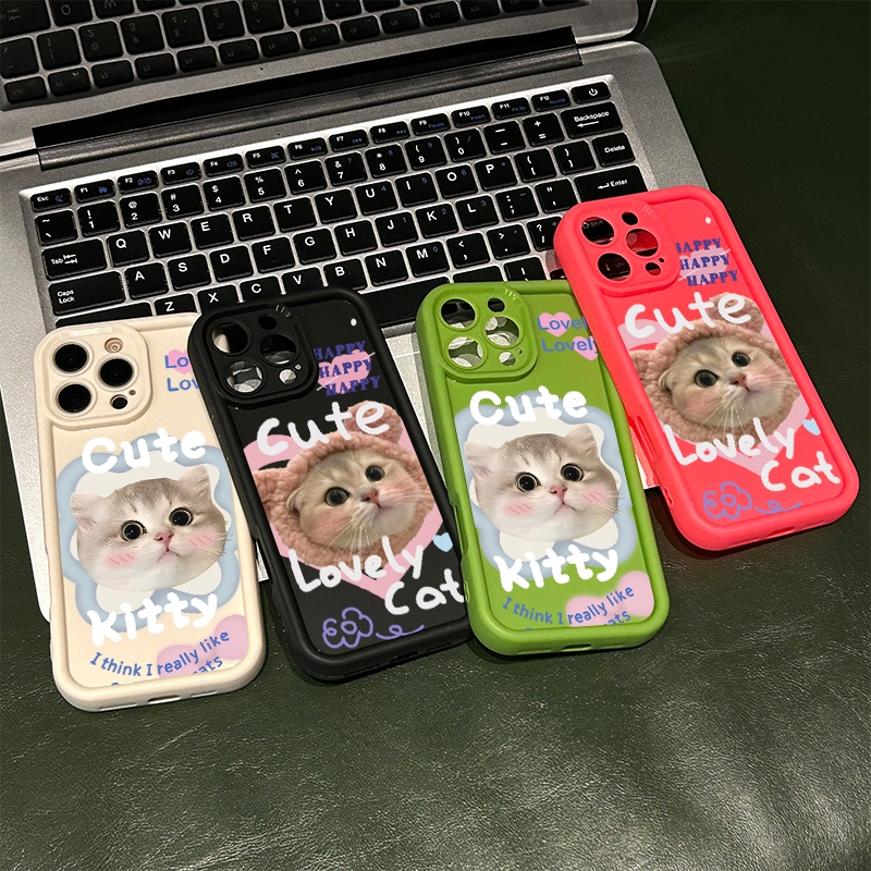 แมวน้อยน่ารัก เคส  Vivo Y17/Y12/Y15/Y11/Y12i Y17s/Y28 5G Y20/Y20i/Y20s Y11S/Y12S Y50/Y30/Y30i Y17/Y12/Y15/Y11/Y12i ราคา ถูกที่สุด ดีลบีเคเค แกลเลอรีภาพที่ 7