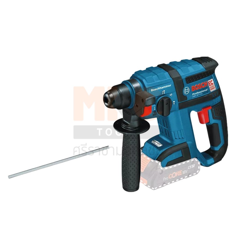 Bosch สว่านโรตารี่ ไร้สาย 18V GBH 18V-18 ขนาด 10มม. เครื่องเปล่า