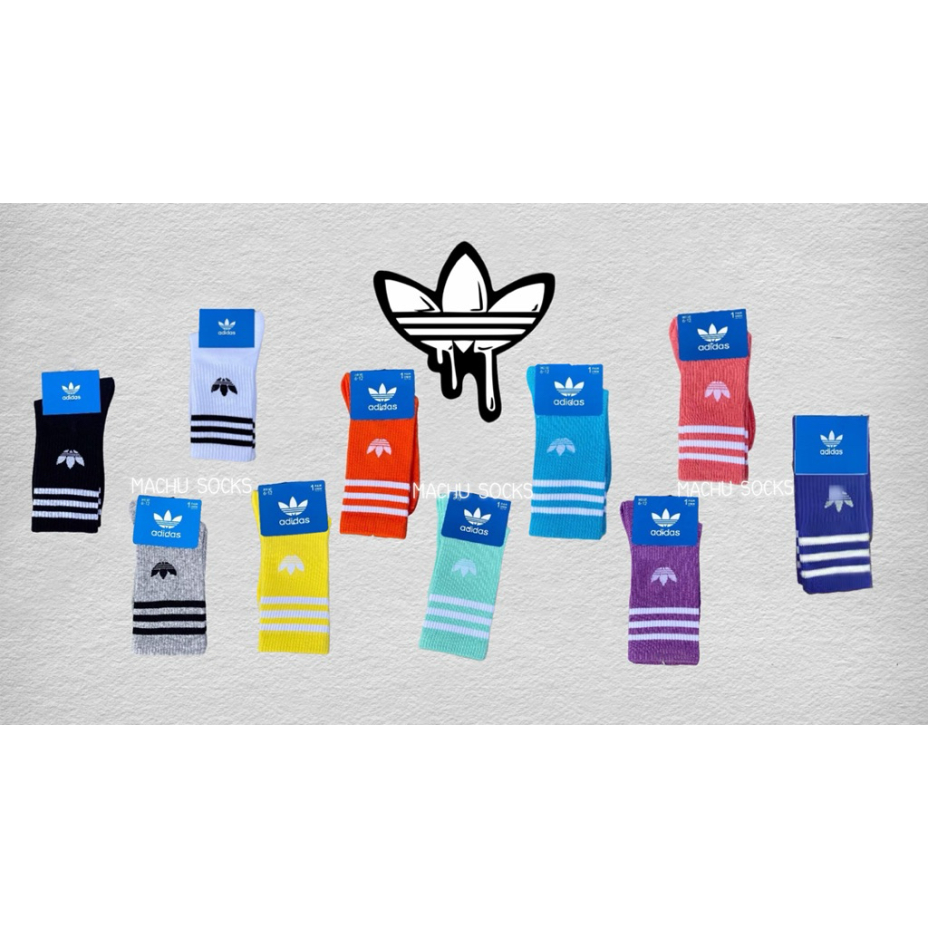 🔥การันตีถูกที่สุด❗️ส่งจากไทย❗️ถุงเท้าadidasถุงเท้าออกกำลังกาย🧦
