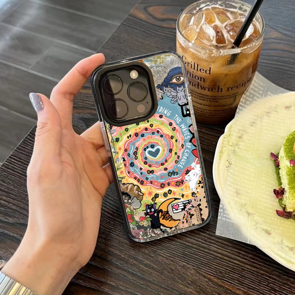 เคส For iPhone 12 13 14 15 16 Pro MAX 7 8 14 15 Plus X XR XS MAX SE ไอโฟน11 เคสโทรศัพท์มือถือแฟชั่นการ์ตูนอนิเมะสุดหรู ราคา ถูกที่สุด ดีลบีเคเค แกลเลอรีภาพที่ 4