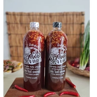 ขนาด 1000 กรัมขวดใหญ่ น้ำยำโคตรแซ่บไม่ต้องปรุงเพิ่มยำได้ทุกอย่างอร่อยกลมกล่อมแช่เย็นได้นานถึง 3เดือน