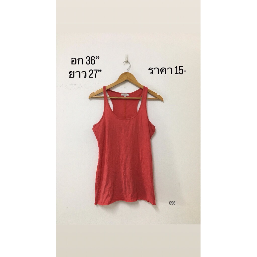 เสื้อกล้ามมือสองไซส์ S (C96)