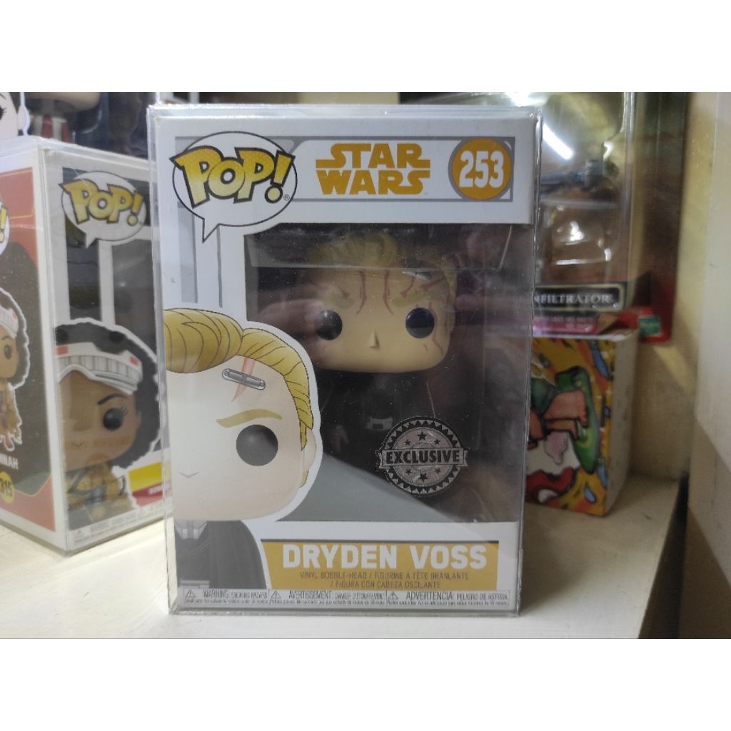 Funko Pop 253 Star War Dryden voss Bobble-Head Vinyl Figure
งานแท้ กล่องสวย งานสวย
#Dryden voss
#Sta