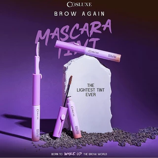 ถูก/แท้/มีไลฟ์ มาสคาร่าคิ้ว Cosluxe Brow Again Mascara Tint ปัดคิ้ว เขียนคิ้ว เนื้อทิ้น นุ่มลื่น คิ้วสวย ติดทน กันน้ำ