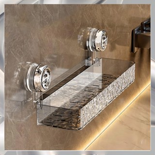 ชั้นวางของในห้องน้ำ ติดผนัง Punch Free ห้องน้ำชั้นวางเครื่อง…