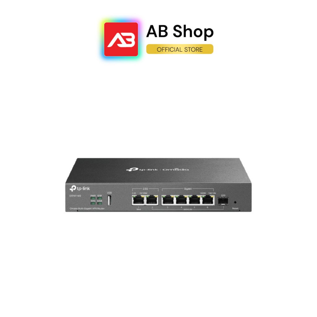 TP-LINK Omada Multi-Gigabit VPN Router รุ่น ER707-M2