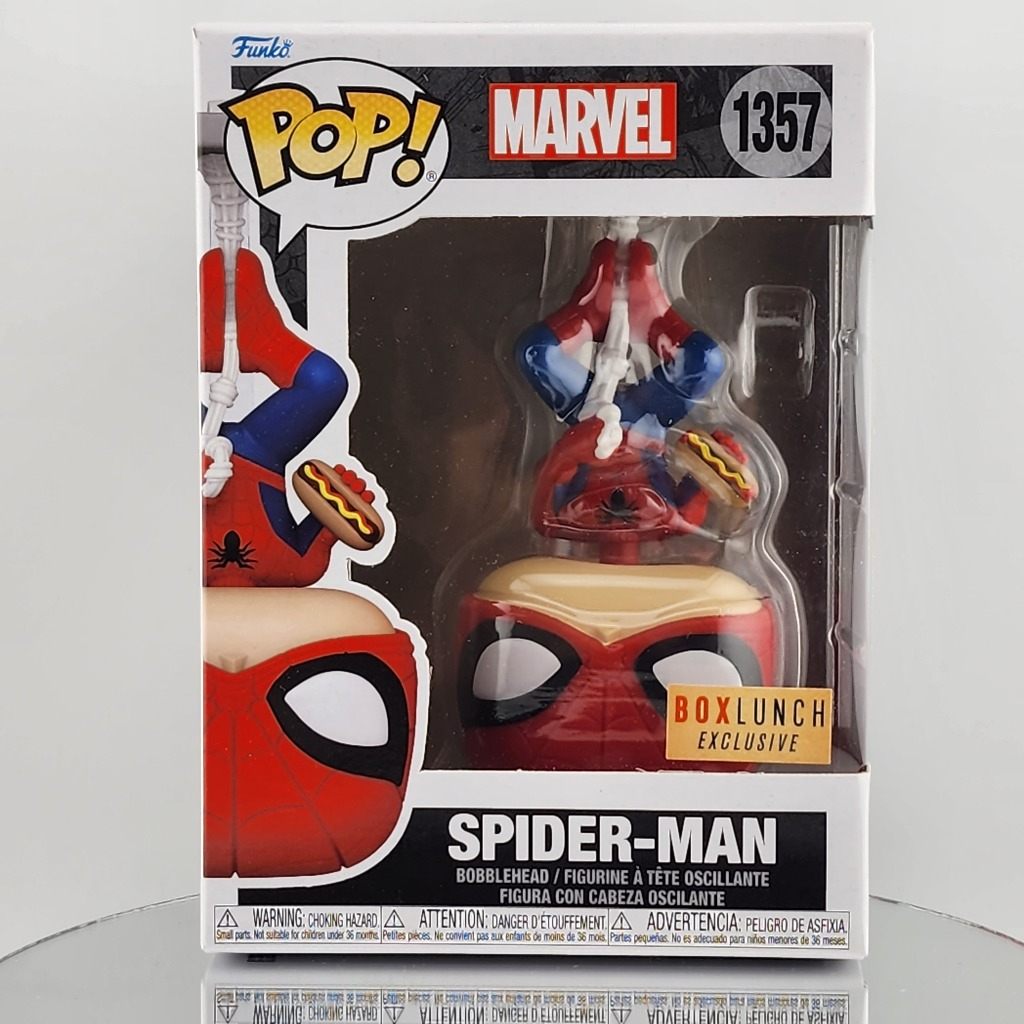 Funko Pop! Marvel - Spider-Man Eating Hotdog Boxlunch Exclusive 1357