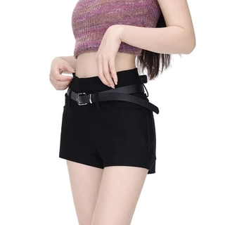 🌸Swift Bra🌸Jennie short pants กางเกงขาสั้น กระเป๋าเหลี่ยม ซิปหน้า กางเกงขาสั้นสำหรับผู้หญิง