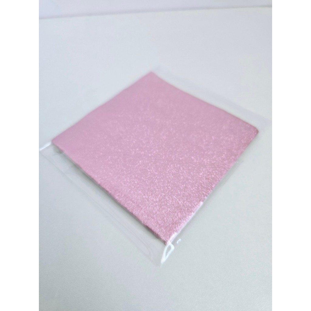 ฟอยล์สีชมพูพิ้งค์โกลด์ ฟอยล์ห่อช็อกโกแลต กระดาษฟอยล์อลูมิเนียม สําหรับตกแต่งอาหาร ขนมช็อคโกแลต เบเกอรี่ 100 ชิ้น - รูปที่ 2