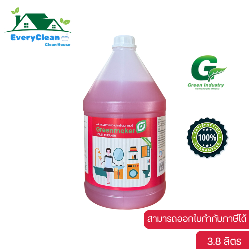 ล้างห้องน้ำ กรีนเมกเกอร์ กลิ่นเมลโล่เฟรช I ไม่มีส่วนผสมของกรด I 3.8 ลิตร