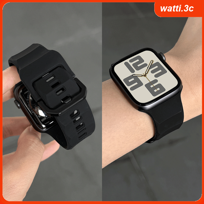 สายรัดซิลิโคนเข้ากันได้กับสาย Aสายรัดซิลิโคนเข้ากันได้กับสาย iWatch Ultra 2 49 มม. ซีรีส์ 10 9 8 7 45 มม. สายรัดแบบ