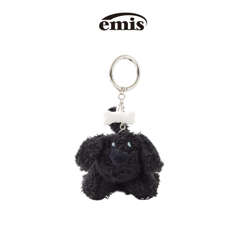 EMIS - PUPPY KEYRING (BEIGE, BLACK)
