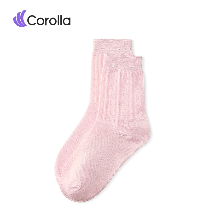 Corolla ถุงเท้าแฟชั่นสีต่างๆ ใส่สบายและระบายอากาศได้ดี หลากหลายสีให้เลือก และลดกลิ่นอับได้ดีเยี่ยม - รูปที่ 7