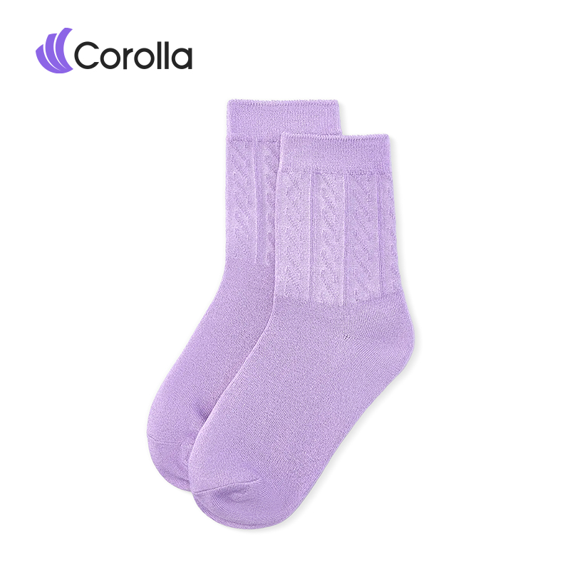 Corolla ถุงเท้าแฟชั่นสีต่างๆ ใส่สบายและระบายอากาศได้ดี หลากหลายสีให้เลือก และลดกลิ่นอับได้ดีเยี่ยม - รูปที่ 5