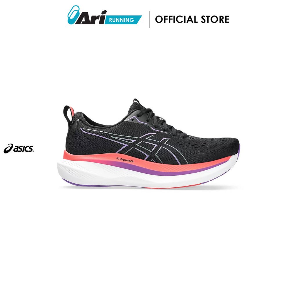 ASICS M GLIDERIDE MAX - BLACK (1011B891.002) รองเท้าวิ่ง ผู้ชายเอสิคส์ GLIDERIDE MAX สีดำ