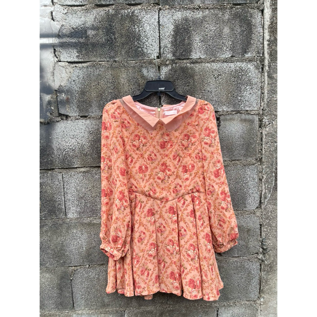 🍥Liz Lisa🍥 เดรสญี่ปุ่นมือสอง เดรสญี่ปุ่นLizlisaมือสอง เดรสมือสอง เดรสลายดอกไม้มือสอง