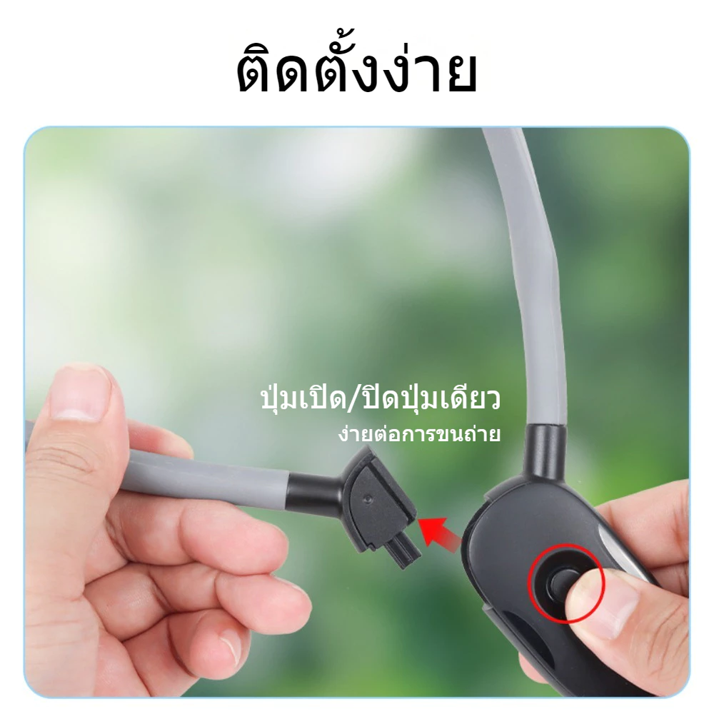 Neck Camera Holder Mount กล้องแอคชั่น สำหรับ มือถือ ทุกรุ่นGoPro,DJI,Insta360 น้ำหนักเบา พกพาสะดวก ถ่ายวิดีโอได้สะดวก thumbnail 8