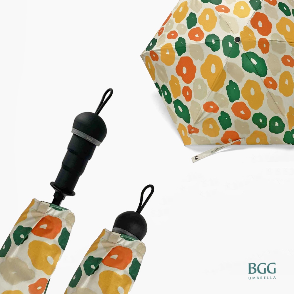 BGG SPF50+ Magic Telescopic Handle 5-Fold Umbrella ร่ม ร่มพับ 5 ตอน กันยูวี 100% กันฝน มือจับซ่อนเวทมนตร์ (FM2050)