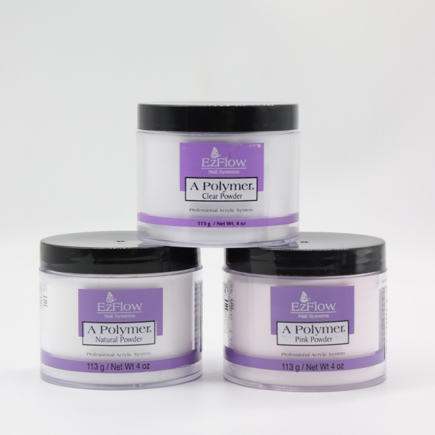 ของแท้!! Ezflow A-polymer  ผงอะคริลิค ขนาด 0.75oz./4oz. ของแท้จากUSA