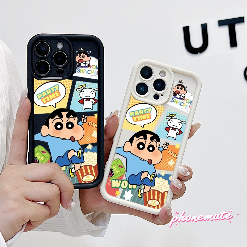 น่ารักจัง Crayon Shin-chan เคส  Vivo Y17/Y12/Y15/Y11/Y12i Y17s/Y28 5G Y20/Y20i/Y20s Y11S/Y12S Y50/Y30/Y30i Y17/Y12