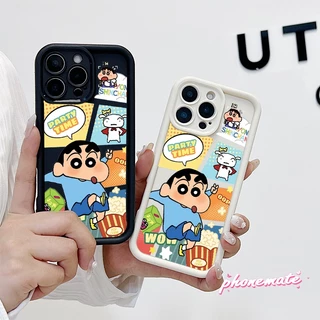 น่ารักจัง Crayon Shin-chan เคส Vivo Y17/Y12/Y15/Y11/Y12i Y17s/Y28 5G Y20/Y20i/Y20s Y11S/Y12S Y50/Y30/Y30i Y17/Y12