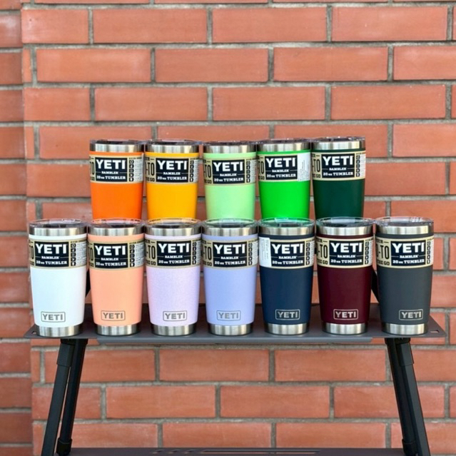 แก้วเก็บความเย็น Yeti Rambler 20oz Tumbler ของแท้ 100%   **มีรับประกัน 3 ปี ฝาแม่เหล็กสไลด์**