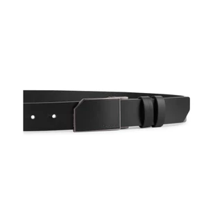 DAPPER กิ๊ฟเซ็ท เข็มขัดหนัง Snip Corner Reversible Belt สีดำ (BBX/BK/1026BB2)