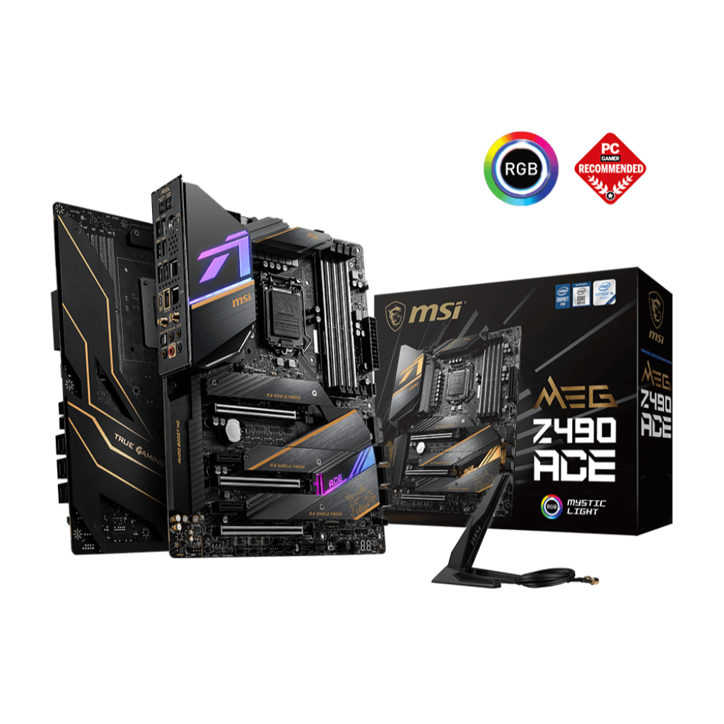 MAINBOARD (เมนบอร์ด) 1200 MSI MEG Z490 ACE WIFI ประกันศูนย์ พร้อมส่ง