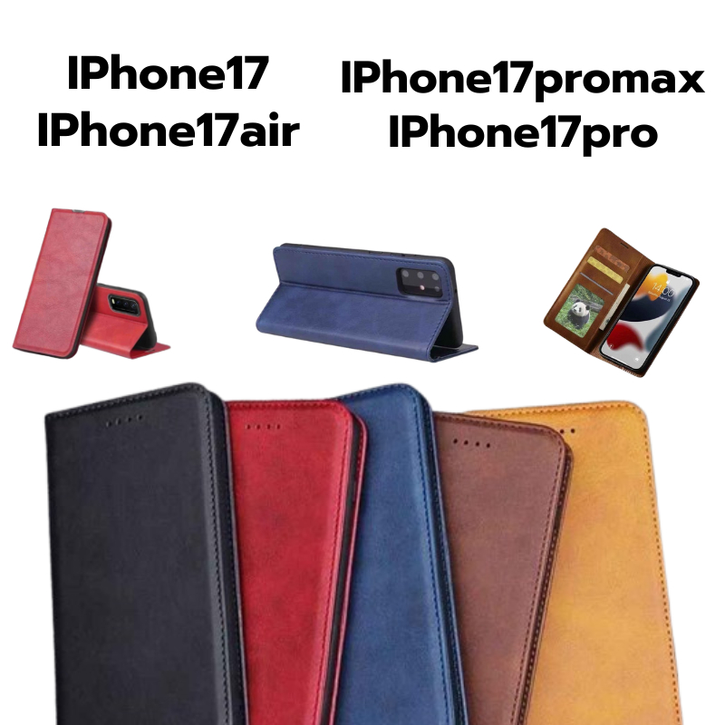 เคส โทรศัพท์ ฝาพับ สำหรับรุ่น ไอโฟน 17 / 17air / 17pro / 17promax พร้อมส่ง ทุกรุ่น