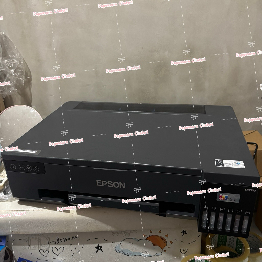 เครื่องปริ้น Epson L18050 6 สี ปริ้น A3 ได้ มือสอง  ปริ้นบัตรแข็ง PVC ได้ เครื่องปริ้นรูปภาพ เครื่อง