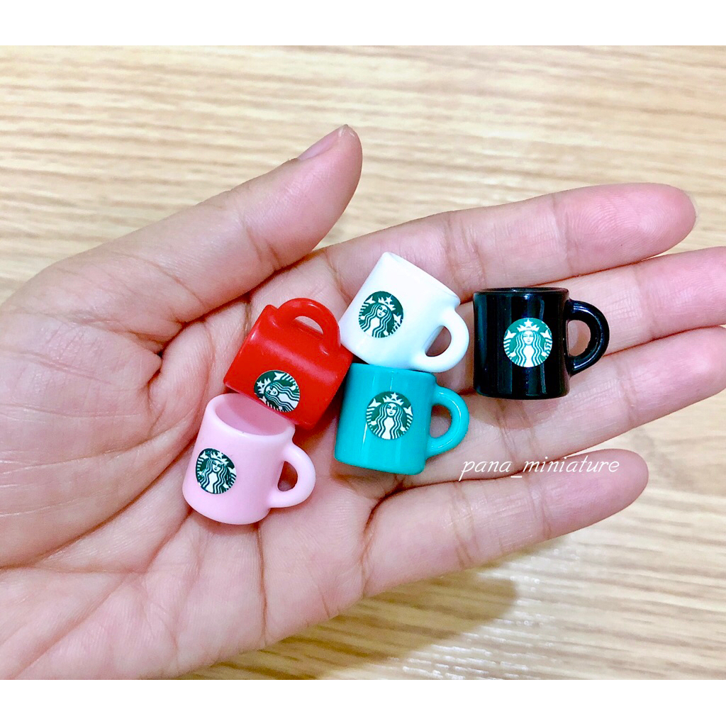 แก้วน้ำจิ๋ว แก้วน้ำเรซินจิ๋ว ขนาด 1.8x2.2 cm. ราคา/ชิ้น