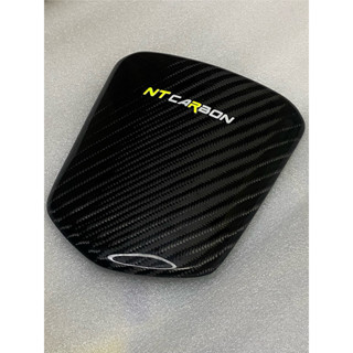 ฝาถังคาร์บอนแท้ลาย4 Giorno โลโก้เหลือง แบรนด์ NT🐦‍🔥