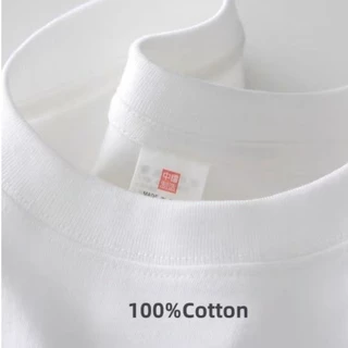เสื้อยืดคอกลม ผ้าฝ้าย100%ใส่สบาย T-shirt เสื้อยืดสีพื้น เสื้อยืดผ้าฝ้ายแท้ ไม่หด ไม่ย้วย ใส่สบาย เกรดพรีเมี่ยม สไตล์เดีย