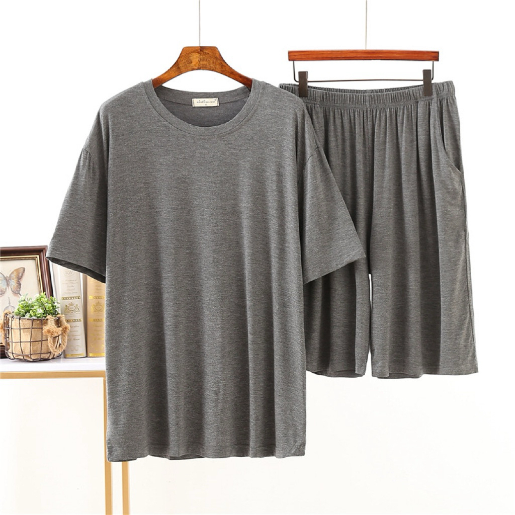 ชุดนอนผู้ชาย/ ผู้หญิงUnisexผ้าModal Cotton เย็นสบาย เเห้งไวระบายอากาศได้ดี  Mw051 - รูปที่ 2